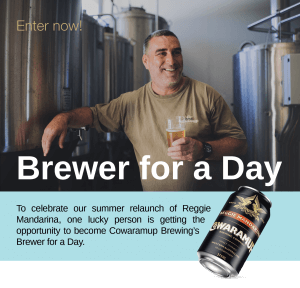 Enter now to win Brewer for a Day competition (graphic)